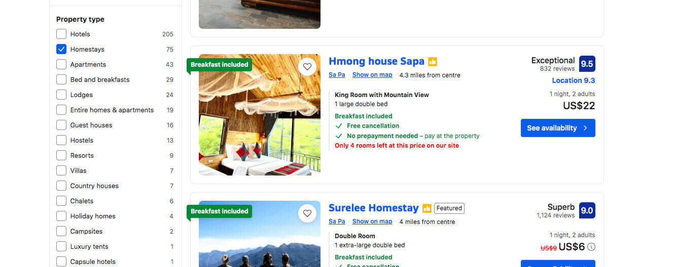 The Best Homestay in Sapa: A Beginner’s Guide to Homestays 2 Cozy mountain-view homestay in Cambodia offering budget-friendly stays, free breakfast, and a welcoming atmosphere for queer travelers.