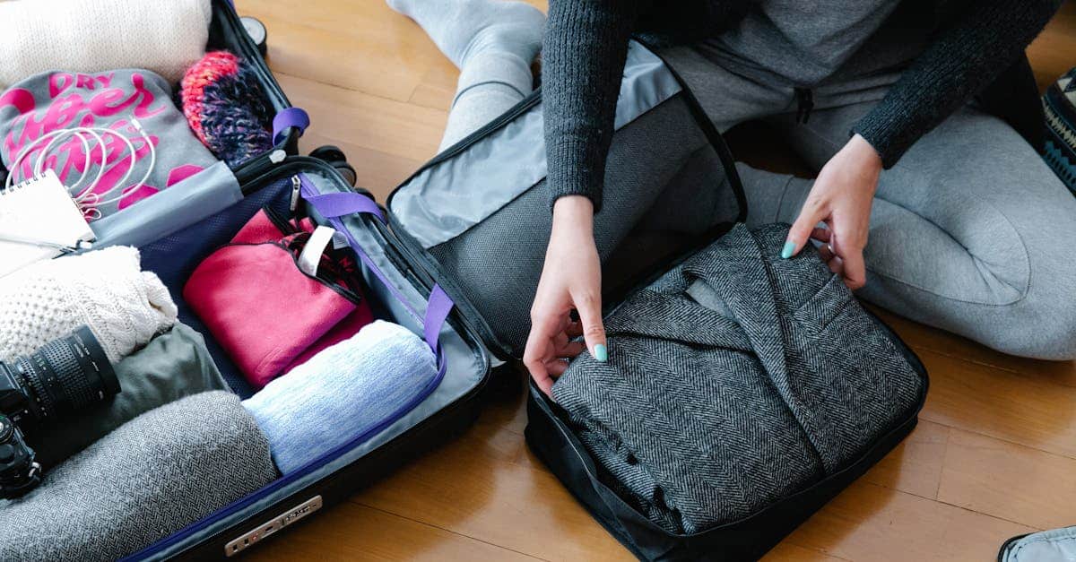 43 Thoughtful and Practical Gift Ideas for Budget Travelers 4 A Person Packing Up Things