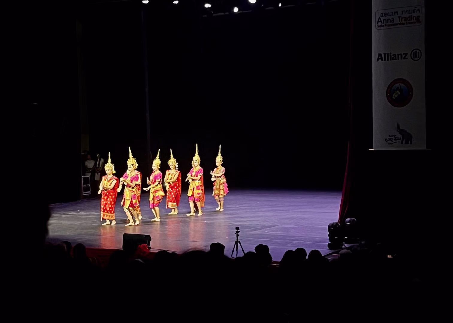 One Week in Laos: Create Your Own Custom Adventure Itinerary 13 Traditional Laos dancers are performing on a stage in Vientiane, Laos.